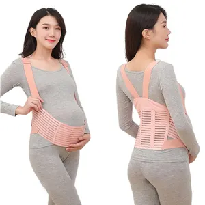 Cinto de apoio abdominal pré-natal para mulheres grávidas, cinto respirável de verão para cintura, 1 unidade