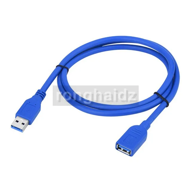 0.3/0.5/1/1.2/1.8/3M USB 3.0 Extension Cable Male to Female Extender Phone Data Cable Extended for PC Phone USB Extension Cable