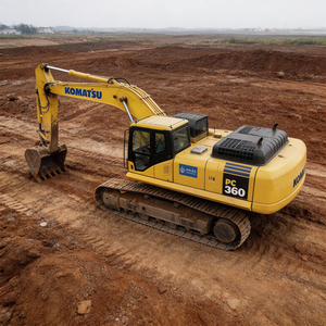 Excavadora de cadenas Komatsu PC360 usada, en estado original, pocas horas de trabajo, rentable, con abundantes repuestos. - Product Image 1