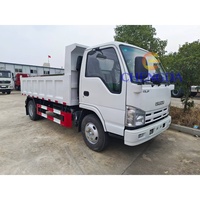 Camion benne basculante diesel 4x2 ISUZU 5 tonnes à vendre
