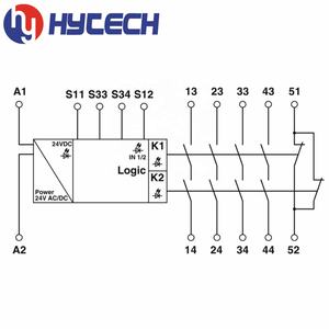 Оригинальные PSR-SCP реле безопасности PSR-SCP- 24UC/ESA2/4x1/1x2/B 2963802 для Phoenix Contact - Product Image 2