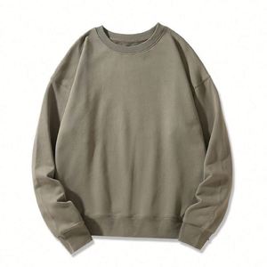 H5591 Sweat-shirts en molleton bouclette 100 % coton, 420 g/m², personnalisables, vente en gros, usine de vêtements de Guangzhou - Product Image 4