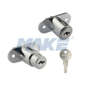 MK504-2 Zinc Alloy <strong>Push</strong> <strong>Lock</strong> Cylinders Plunger <strong>Push</strong> Tubular <strong>Lock</strong> for Wood Sliding Office Furniture on <strong>Cabinets</strong> &amp; Drawers - Product Image 1