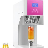 Machine à Sceller les Boîtes Entièrement Automatique la Plus Populaire, Scelleuse de Bouteilles de Boissons, Bocaux et Bière, Capsuleuse