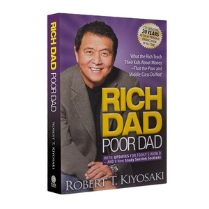 Nouveauté 2025 Pulida <span class=keywords><strong>RICH</strong></span> DAD POOR DAD <span class=keywords><strong>Robert</strong></span> Toru Kiyosaki Livres de finance personnelle pour enfants Intelligence financière Éveil - Product Image 1