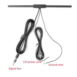Antenne de voiture en fibre de carbone 12V avec compatibilité <span class=keywords><strong>DAB</strong></span> et amplificateur de signal pour radio AM FM pour plusieurs modèles de voiture - Product Image 5
