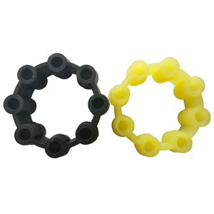Amortisseur de chocs à roue en caoutchouc élastomère Kairuite type MH pour machines - Product Image 2