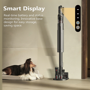 Aspiradora Inalámbrica Tipo Escoba con Motor sin Escobillas, Estación de Recolección de Polvo con Vacío Automático, Base de Carga Compatible - Product Image 6