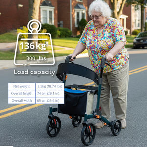 होम केयर उपयोगकर्ताओं के लिए प्रीमियम ऑल-इलाके रोलेटर | बाहरी गतिशीलता सक्रिय जीवन शैली के लिए एर्गोनोमिक टिकाऊ समायोज्य आदर्श - Product Image 4