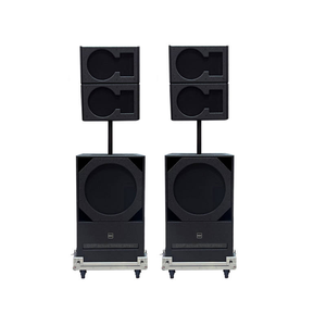 Nhà Máy Bán Hàng Tùy Chỉnh Chuyến Bay Trường Hợp Gói 10 Inch Hoạt Động Dòng Mảng Loa Thiết Lập Buổi Hòa Nhạc Sân Khấu Chuyên Nghiệp Dòng Mảng Loa - Product Image 1