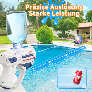 Pistola de Agua de Gran Capacidad, Juguete de Verano, Pistola de Agua Eléctrica con Batería para Niños - Product Image 2
