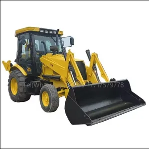 Retroescavadeira JCB3CX de tração usada para venda/ Retroescavadeira 3CX Usada Carregadeira de rodas JCB3CX