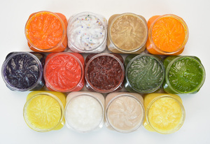 <strong>Foaming</strong> Body <strong>Scrub</strong> Whipped Soap Face and Body <strong>Cleansing</strong> Brightening Sugar Exfoliating Whipped Body <strong>Scrub</strong> - Product Image 3