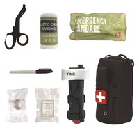 Tourniquet tactique jetable en nylon à manivelle, dispositif de premiers secours de classe I pour la formation aux fournitures médicales d'urgence