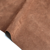 Tissu en daim double face PU pour vêtements de mode, épaisseur 1,0 mm, nouveau tissu en daim lourd pour manteaux