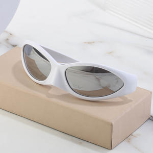 Mode Y2K <span class=keywords><strong>futuriste</strong></span> hommes cyclisme sport lunettes de soleil polarisées en plein air personnalité femmes protection UV lunettes de soleil steampunk 2022 - Product Image 5