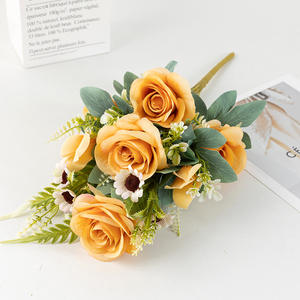 Ramos de rosas holandesas artificiales-Elegancia atemporal para la decoración del hogar y eventos - Product Image 2