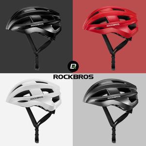 ROCKBROS Ledモーターサイクル認定MTB自転車アクセサリーヘルメット調整可能なヘルメット自転車自転車信号灯付き - Product Image 2