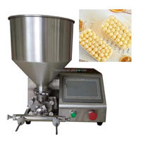 Nouvelle machine semi-automatique 220V pour le remplissage de crème et le déposeur de cupcakes avec injection de garniture, en acier inoxydable 304, haute efficacité