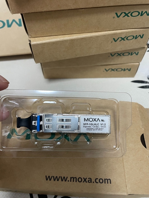 MOXA SFP-1GLHLC V1.2 Optical Module New Unopened Industrial Control Accessories