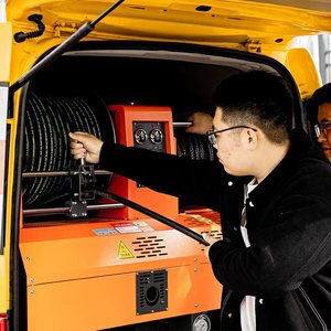 Amjet tăng hiệu quả và dễ dàng hoạt động 40lgm 300bar áp lực cao cống máy bay phản lực thuận tiện và đáng tin cậy hệ thống thoát nước sạch hơn - Product Image 4