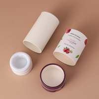 Boîte d'emballage cylindrique ronde personnalisée biodégradable pour bougies, cadeaux, parfums et soins de la peau