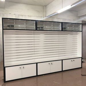 Exhibidor de Vidrio para Decoración de Tiendas de Computadoras y Celulares, Diseño de Vitrina para Tienda de Teléfonos Móviles - Product Image 2