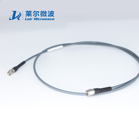 LMR400,LMR195,LMR200 Ultra faible perte 2.92 mm/K/N/TNC mâle disponible connecteur coaxial rf câble assemblage