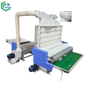 Machine à superposer les fibres de coton industrielles, la laine et le polyester non tissé pour les couvertures en laine de mouton - Product Image 1