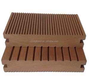 Decking 150*25Mm Hạ Cánh Nâu Mm Ngoài Trời WPC Gỗ Và Nhựa Composite Mang Kháng Decking Sàn - Product Image 5