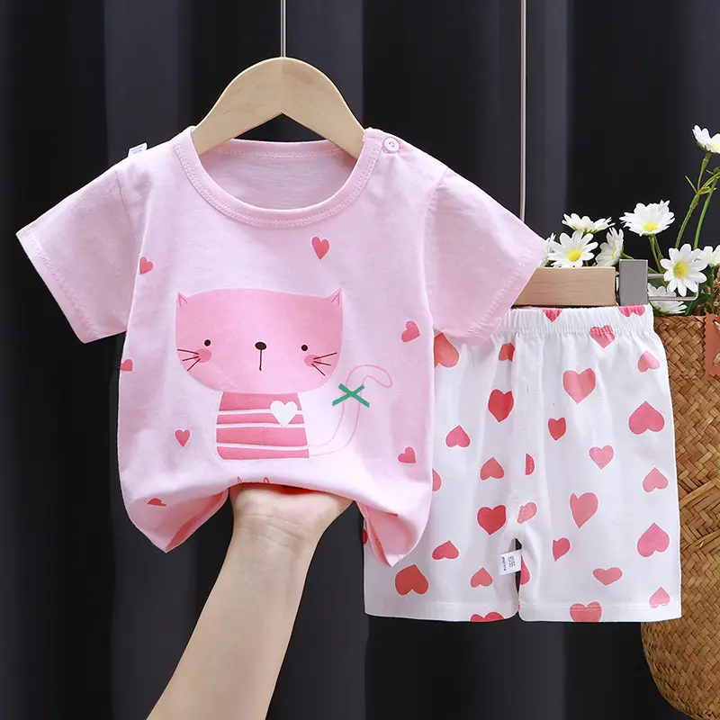 Set di vestiti per neonati di alta qualità vestiti per bambini estate 2021 set di abbigliamento