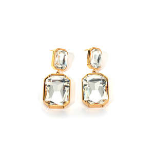 Pendientes de Cristal PND202404-191, Accesorio Elegante y Lujoso para Mujer - Product Image 1