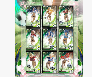 Nouveautés : 180 boîtes/étuis de cartes acryliques <span class=keywords><strong>Naruto</strong></span>, anime japonais, football, beauté, art, déesses, Waifu, 10x15cm, pour collection. - Product Image 4