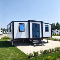 Unité de conteneur modulaire extensible orientée vers le projet, composant d'extension détachable pour un relocalisation rapide sur site