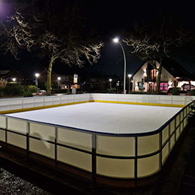 Pista di pattinaggio rimovibile UHMWPE pista di pattinaggio sintetico di alta qualità fogli di plastica per piste di pattinaggio - Product Image 6