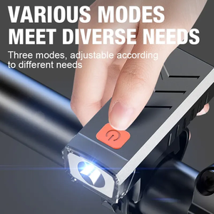 Luz Delantera LED para Bicicleta, Recargable por USB, Alta Luminosidad, Larga Duración, para Bicicletas de Montaña y Carretera, Ciclismo Nocturno - Product Image 5