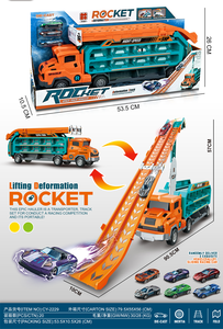 Set di Auto in Miniatura Rocket Orbit Scontato, Nuovo, con Inerzia e Funzione di Sollevamento/Deformazione, 6 Auto in Plastica, Modello in Scala 1:43 CY-2228 - Product Image 3