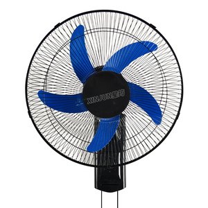 16-inch oscillerende mechanische wandventilator met elektrische aandrijving, 3 snelheden, plastic, energiezuinig, stille werking voor thuisgebruik - Product Image 1