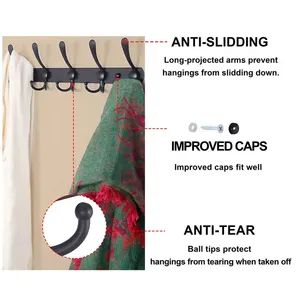 <span class=keywords><strong>Perchero</strong></span> de <span class=keywords><strong>pared</strong></span> duradero de alta calidad, gancho de <span class=keywords><strong>pared</strong></span> para el hogar - Product Image 2