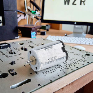 Jl-N20 미니 DC 6V-12V 고속 마이크로 10mm12mm 전기 듀얼 샤프트 슬롯 모터 - Product Image 6