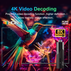 Đời Miễn Phí X22 TV Stick Ultra HD Hiệu Suất Cao H618 4 + 32GB Bằng Giọng Nói Từ Xa Android14 Thông Minh TV Sticks Streaming Phương Tiện Truyền Thông Máy Nghe Nhạc - Product Image 4