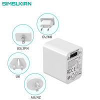 Adaptateur secteur universel pour prise européenne, américaine, américaine (USA), japonaise, taïwanaise, coréenne, 5V 12V, protection OTP