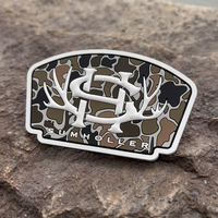 Patch en caoutchouc PVC personnalisé, imprimé numériquement, avec logo 3D en relief, respectueux de l'environnement, auto-adhésif et souple – Vente chaude