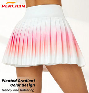 新款运动休闲网球裙高尔夫短裤简约时尚2026女式连衣裙百褶裙运动服高品质 - Product Image 3