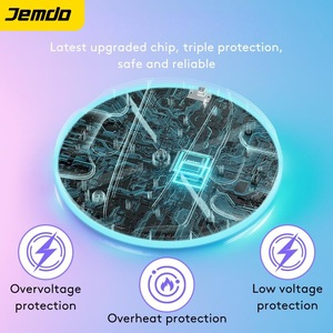 Base de Carga Inteligente Jemdo para Consola Slim, Ranura para Dos Controles, Indicador LED RGB, Sistema de Alimentación Seguro Multifuncional - Product Image 5