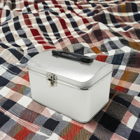 Boîte en métal rectangulaire personnalisée de qualité alimentaire avec poignée, rangement pour enfants, pour bonbons, biscuits, gâteaux, chocolats, cadeaux
