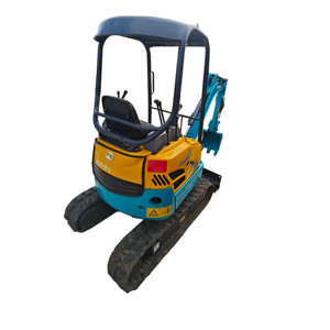 Excavatrice sur chenilles d'occasion U15, poids opérationnel 1,5t, capacité de la benne 0,2m³, pour la construction de centrales thermiques - À vendre - Product Image 1