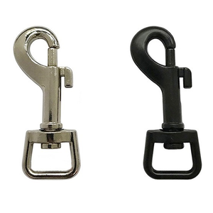 ตะขอเกี่ยวโลหะสังกะสีอัลลอยหมุนได้20มม. คุณภาพสูงรูปแบบแข็งแรงพร้อมคุณสมบัติปลดออกอย่างรวดเร็วสำหรับอุปกรณ์เสริมสายจูงสุนัข - Product Image 3