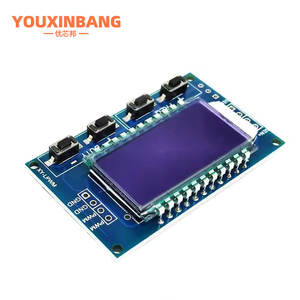 1Hz-150Khz tín hiệu máy phát điện mô-đun có thể điều chỉnh PWM xung tần số chức năng nhiệm vụ chu kỳ TTL LCD hiển thị 5V DC 12V 24V - Product Image 6