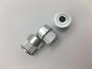 ลูกรอกสายพานไทม์มิ่ง GT2กว้าง6มม. 5มม./8มม. สีดำทนทานปรับแต่งได้ - Product Image 2